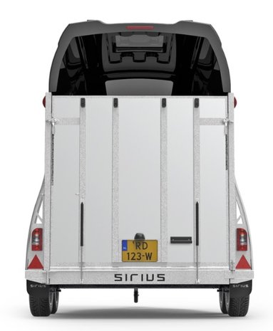 Sirius S77 Aluminium 2 Paards Paardentrailer