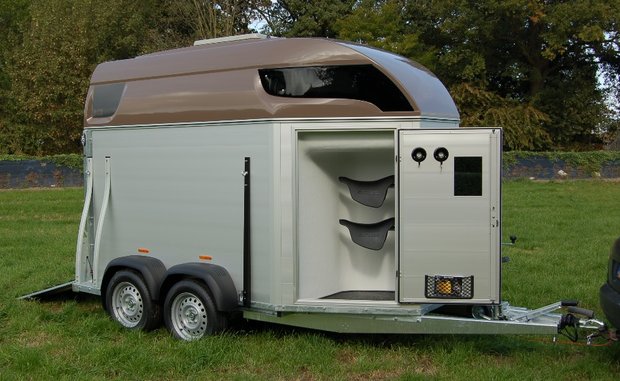 Sirius S77 Aluminium 2 Paards Paardentrailer