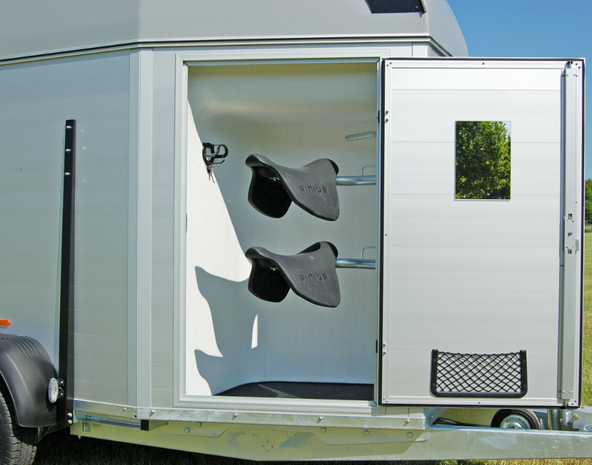 Vaste achterklep aluminium