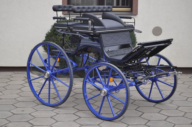 Prestatie wagen Type:   Spider Pony gebogen lamoen 64e
