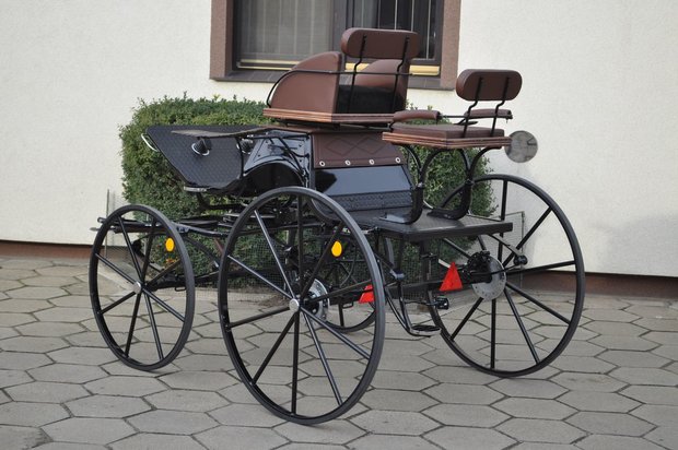 Prestatie wagen Type:   Spider Pony gebogen lamoen 64f