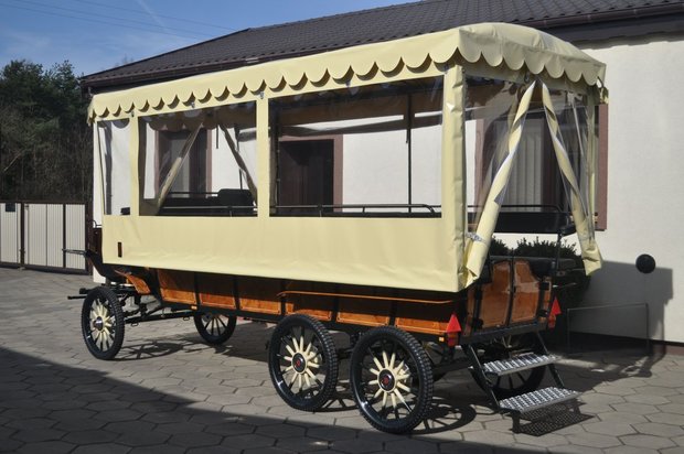 Huifwagen tandemas 40