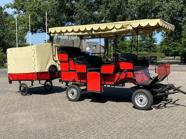 Huifwagen / Gezelschapswagen (incl. aanhanger)