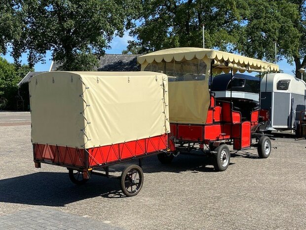 Huifwagen / Gezelschapswagen (incl. aanhanger)