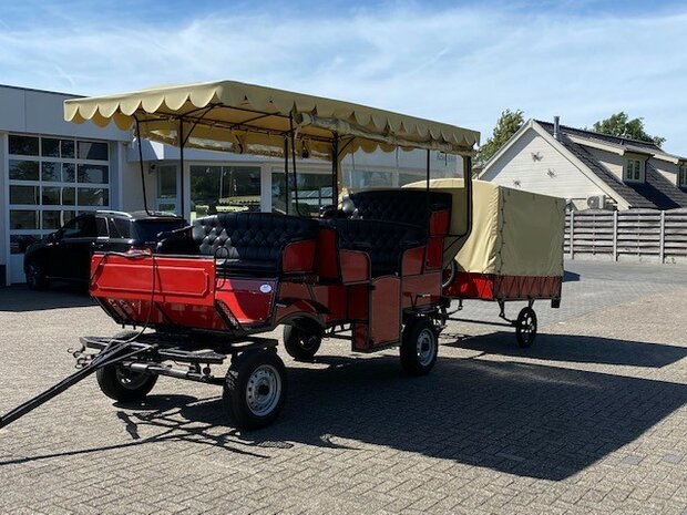 Huifwagen / Gezelschapswagen (incl. aanhanger)