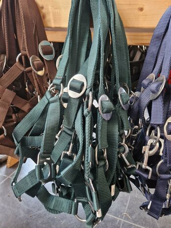 Nylon halster met musketon