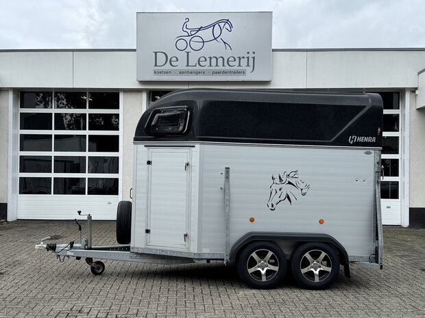 Henra XL Aluminium 2 Paards Trailer 2000Kg