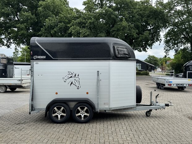 Henra XL Aluminium 2 Paards Trailer 2000Kg