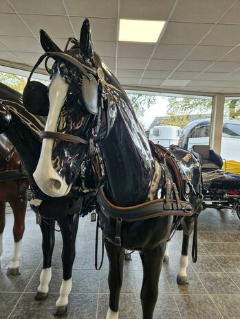 Arden Enkelspan Biothane Lux Tuig Full Zwart/London