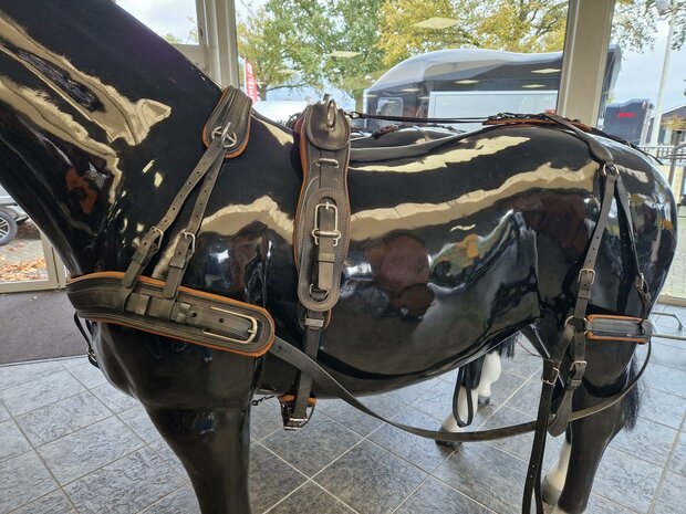 Arden Enkelspan Biothane Lux Tuig Full Zwart/London