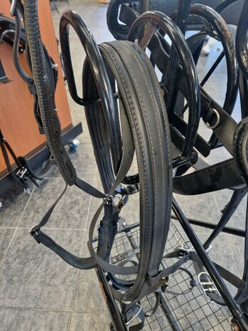 Arden Enkelspan Biothane Combi Tuig Full Zwart