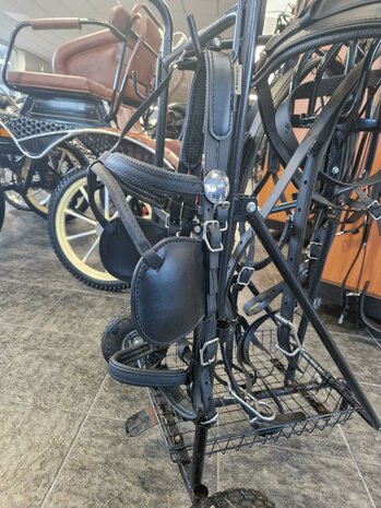 Arden Enkelspan Biothane Combi Tuig Full Zwart