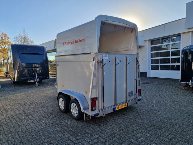 Zuidema 2 Paards Trailer Zadelkamer 2000Kg 