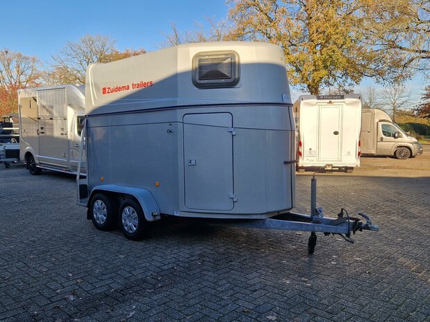 Zuidema 2 Paards Trailer Zadelkamer 2000Kg 