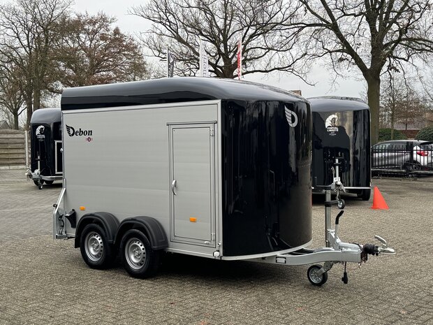 Debon Roadster 500 Zijdeur Aluminium Zwart