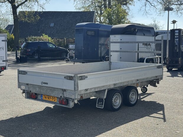 Henra 3-Zijdige Kipper Rijplaten 350x185cm 3500Kg