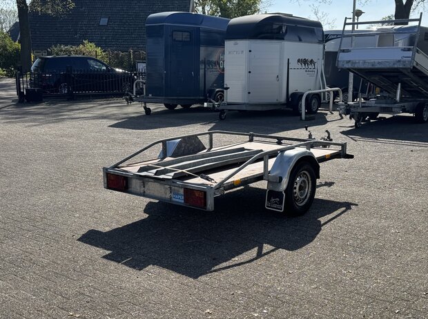 Hapert Koetstrailer Motortransporter Aanhangwagen 250x133cm 750Kg
