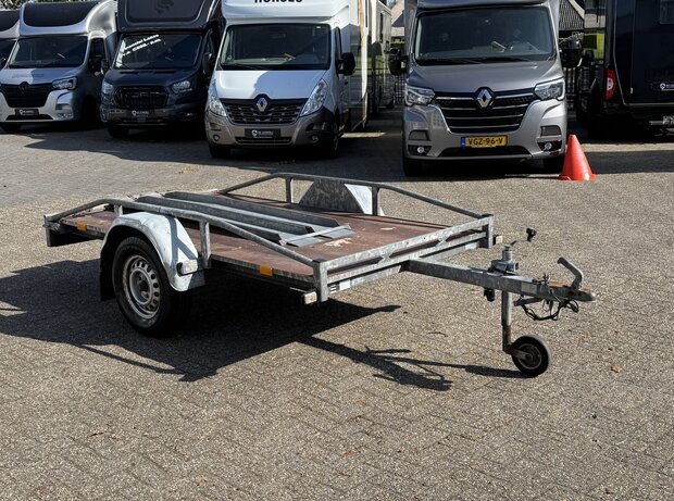 Hapert Koetstrailer Motortransporter Aanhangwagen 250x133cm 750Kg