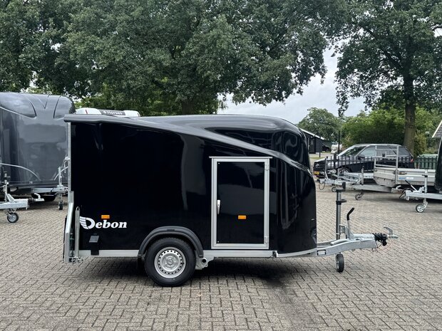 Debon Cargo 1300 Zijdeur Zwart 