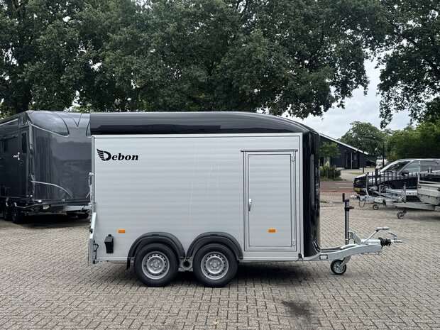 Debon Roadster 500 Aluminium Zwart Zijdeur