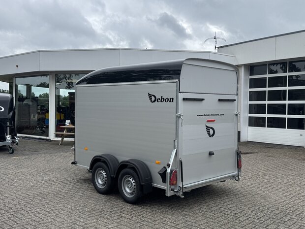 Debon Roadster 500 Aluminium Zwart Zijdeur
