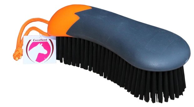 Fun Body Brush for grooming Orange